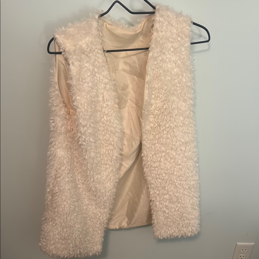 Cream vest